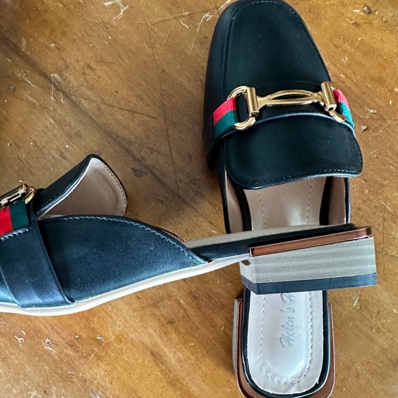 G Stripe Mule Loafers Size 5 NIB - Picture 2 of 5